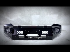 दो एलईडी लाइट्स के साथ Dmax फ्रंट बार के लिए रेंजर फ्रंट बम्पर के लिए हिलक्स स्टील बुल बार