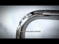 केनवर्थ T660 इंटरनेशनल प्रोस्टार के लिए ब्रैकेट्स सेमी ट्रक डीयर गार्ड फ्रंट बंपर