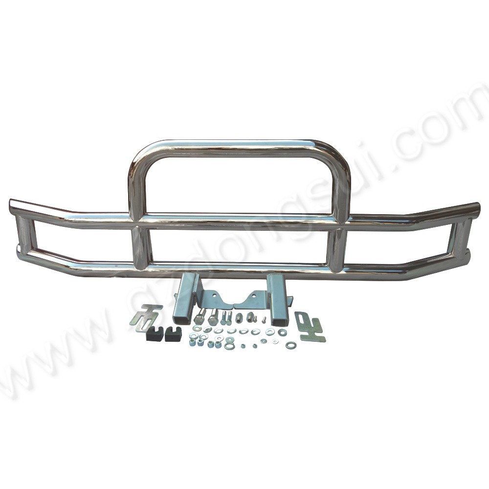 Silver Appearance Deer Guard For  Trucks 1.8 - 2.0mm Tube Thickness