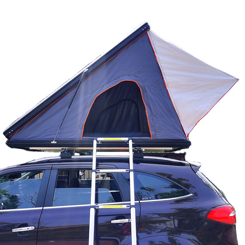 Aluminum Rainproof Hard Shell Car Roof Top Tent For Outdoor Camping