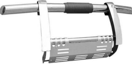 नई आसान कार फ्रंट स्टेनलेस स्टील फ्रंट बंपर टॉयोटा हिलक्स विगो रेवो रॉक के लिए एलईडी लाइट्स के साथ बुल बार निसान एनपी 300 नवारा इसुजु मित्सुबिशी वोक्सवैगन फोर्ड एफ 150 रैप्टर रेंजर