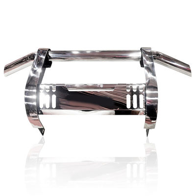 नई आसान कार फ्रंट स्टेनलेस स्टील फ्रंट बंपर टॉयोटा हिलक्स विगो रेवो रॉक के लिए एलईडी लाइट्स के साथ बुल बार निसान एनपी 300 नवारा इसुजु मित्सुबिशी वोक्सवैगन फोर्ड एफ 150 रैप्टर रेंजर