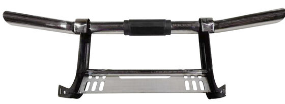 नई आसान कार फ्रंट स्टेनलेस स्टील फ्रंट बंपर टॉयोटा हिलक्स विगो रेवो रॉक के लिए एलईडी लाइट्स के साथ बुल बार निसान एनपी 300 नवारा इसुजु मित्सुबिशी वोक्सवैगन फोर्ड एफ 150 रैप्टर रेंजर