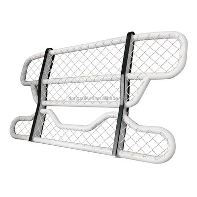 304 स्टेनलेस स्टील दो परत गोल ट्यूब फ्रंट बंपर डियर गार्ड वॉल्वो ट्रकों के लिए अनुकूलन योग्य आयामों के साथ