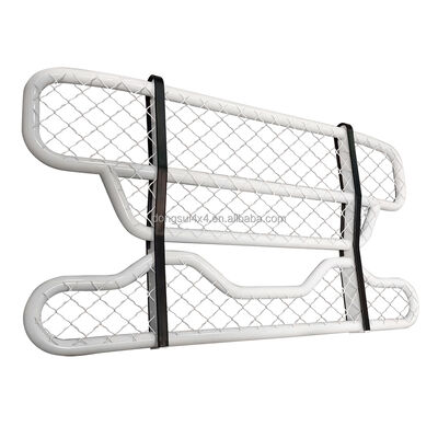 304 स्टेनलेस स्टील दो परत गोल ट्यूब फ्रंट बंपर बड़े ट्रकों के लिए अनुकूलन आयामों के साथ हिरण गार्ड