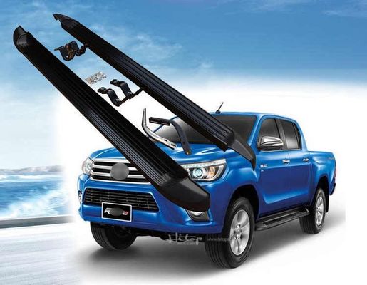 ब्रैकेट के साथ टोयोटा हिल्क्स रेवो के लिए OEM निर्माता थोक 4x4 एल्यूमिनियम साइड स्टेप रनिंग बोर्ड