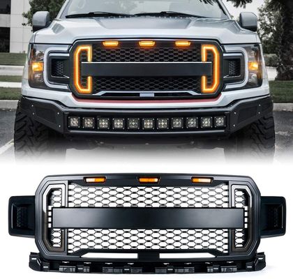 Ford F-150 2018 - 2019 के लिए डोंगसुई कार फ्रंट ग्रिल 4X4 ऑटो एक्सेसरीज
