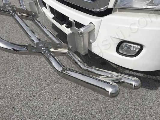 उच्च शक्ति हिरण ग्रिल गार्ड हाथ चमकाने बड़े ट्रक Aftermarket सहायक उपकरण