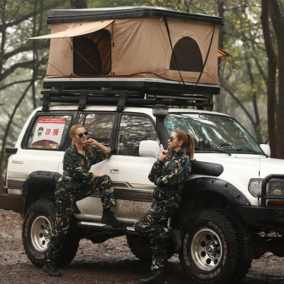4x4 4Wd स्वचालित पॉप-अप ओपन कार रूफ टेंट