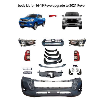 Hilux Revo 2016 अपग्रेड टू 2021 Revo ABS प्लास्टिक बॉडी किट