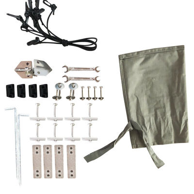 जलरोधक 4x4 4 व्यक्ति एल्यूमीनियम कैम्पिंग कार सॉफ्ट शेल छत तम्बू