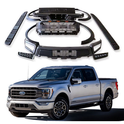Ford F150 कार फ्रंट रियर बम्पर ग्रिल फेसलिफ्ट वाइड कन्वर्जन बॉडीकिट