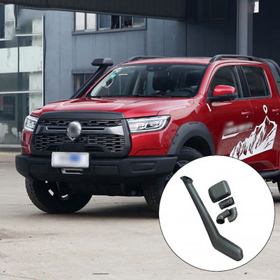 ABS सामग्री प्लास्टिक 4x4 GWM Poer 2019 2020 2021 के लिए ब्लैक ऑटो एक्सेसरीज़ कार स्नोर्कल उठाएं