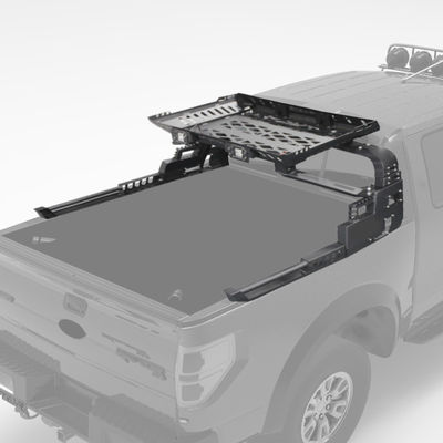 फोर्ड रेंजर F150 रैप्टर T6 T7 के लिए रूफ रैक के साथ OEM ODM फैक्टरी स्टील रोल बार
