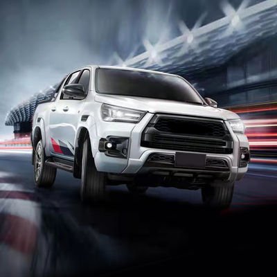 टोयोटा रेवो 2022 जीआर स्पोर्ट 4x4 पिक अप एक्सेसरीज के लिए ब्लैक एबीएस प्लास्टिक कार फ्रंट ग्रिल